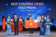 Việt Nam giành 6 huy chương Vàng Olympic Thiên văn và Vật lý thiên văn quốc tế