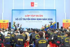 130 huấn luyện viên, võ sư tham gia tập huấn Võ cổ truyền Bình Định 
