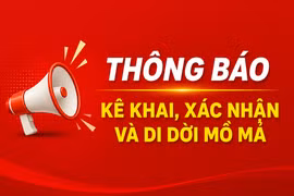 Xã Bình Phú thông báo kê khai, xác nhận và di dời mồ mả phục vụ dự án cao tốc Quy Nhơn - Pleiku