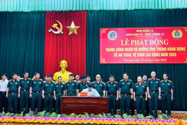 Đoàn Kinh tế - Quốc phòng 74 phát động Tháng Công nhân năm 2026