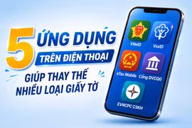 5 ứng dụng trên điện thoại giúp thay thế nhiều loại giấy tờ