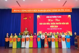Phường Pleiku tổ chức Hội thi báo cáo viên, tuyên truyền viên năm 2026
