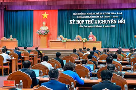 Khai mạc kỳ họp thứ 4 (chuyên đề) HĐND tỉnh Gia Lai khóa XIII