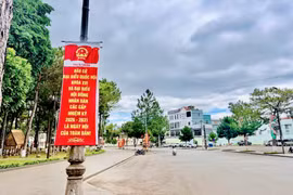 Gia Lai tiếp tục đẩy mạnh tuyên truyền, cổ động trực quan về cuộc bầu cử
