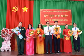 Phường Quy Nhơn Nam kiện toàn tổ chức bộ máy chính quyền địa phương
