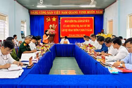 Đoàn Kiểm tra, giám sát số 21 của Bộ Chính trị, Ban Bí thư làm việc với Ban Thường vụ Đảng ủy xã Gào