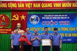 Viện Kiểm sát nhân dân khu vực 6 đạt giải nhất cuộc thi về kiểm sát số