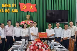 Đảng ủy xã Hội Sơn quan tâm xây Đảng và hệ thống chính trị trong sạch, vững mạnh