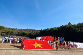 Hơn 500 vận động viên tham dự Đại hội Thể dục thể thao phường Hội Phú lần thứ I