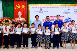 Đoàn UBND tỉnh Gia Lai triển khai Chiến dịch "Kỳ nghỉ hồng" tại xã Nhơn Châu