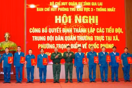 Gia Lai: Thành lập các Tiểu đội dân quân thường trực tại các xã, phường trọng điểm về quốc phòng