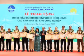 Gia Lai có 74 cơ sở đạt danh hiệu “Doanh nghiệp xanh" năm 2026