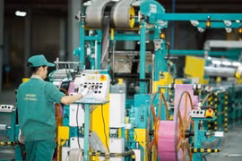 Chỉ số sản xuất công nghiệp đạt mức cao nhất trong 4 năm gần đây