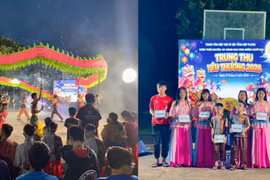 Trung thu yêu thương đến với trẻ em tại Trung tâm Bảo trợ xã hội tổng hợp Pleiku
