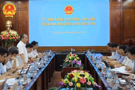 Đoàn khảo sát của Đoàn ĐBQH tỉnh Gia Lai làm việc với UBND tỉnh về thực hiện chính sách, pháp luật đất đai
