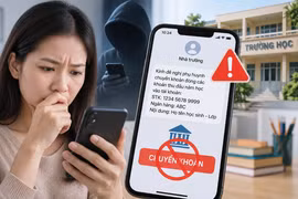 Phụ huynh cần cảnh giác với tài khoản lạ mang tên “nhà trường”