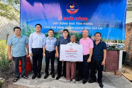 Khởi công xây dựng nhà tình nghĩa cho gia đình chính sách tại Gia Lai 