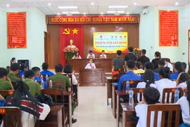 “Phiên tòa giả định” tuyên truyền pháp luật về phòng - chống tội phạm ma túy