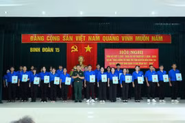 Binh đoàn 15 tiếp nhận 30 đội viên trí thức trẻ tình nguyện đợt 3 của Dự án 174/BQP