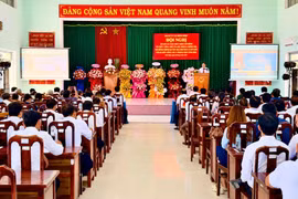 Xã Bình Hiệp sơ kết 1 năm thực hiện mô hình chính quyền 2 cấp