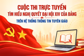 Tổ chức Cuộc thi trực tuyến tìm hiểu Nghị quyết Đại hội XIV của Đảng