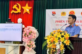Tuyên truyền pháp luật cho hơn 200 đoàn viên thanh niên phường Quy Nhơn Tây