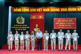 234 phạm nhân tại 2 trại giam Gia Trung và Kim Sơn được đặc xá