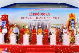 Khởi công Dự án khu dân cư Ánh Việt tại phường Quy Nhơn Nam