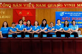 Cụm thi đua số 7 Hội Liên hiệp Phụ nữ tỉnh Gia Lai ký kết giao ước thi đua năm 2026