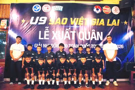 Gia Lai có 2 đội tranh tài ở Giải Bóng đá U9 toàn quốc