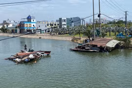 Phường Quy Nhơn ra quân xử lý lồng, bè nuôi trồng thủy sản lắp đặt không đúng quy định