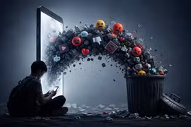 “Rác” trên không gian mạng: Những hệ lụy không thể xem nhẹ