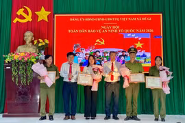 Xã Đề Gi tổ chức Ngày hội Toàn dân bảo vệ an ninh Tổ quốc