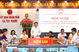 Đoàn ĐBQH tỉnh Gia Lai tiếp xúc cử tri các địa phương thuộc đơn vị bầu cử số 1 và số 2