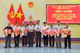 7 khu phố mới phường Hoài Nhơn Nam sẵn sàng đi vào hoạt động