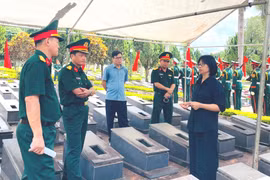Gia Lai: Tổng duyệt lễ viếng, truy điệu và an táng hài cốt liệt sĩ 