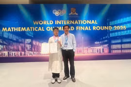 Học sinh Gia Lai giành Huy chương Bạc Olympic Toán học Thế giới WIMO