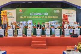 Động thổ kho xăng dầu có tổng sức chứa 4.700 m³ tại phường Hoài Nhơn Bắc