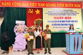 Phường Diên Hồng tổ chức điểm Ngày hội toàn dân bảo vệ an ninh Tổ quốc
