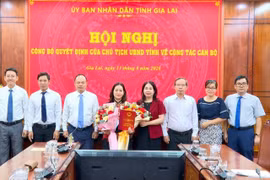 Bà Lê Thị Thu Hương giữ chức Phó Giám đốc Sở Dân tộc và Tôn giáo tỉnh Gia Lai