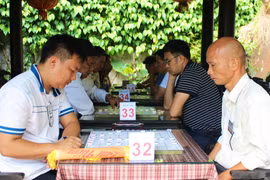 Giải vô địch cờ tướng các tỉnh Tây Nguyên và Duyên hải miền Trung lần thứ III quy tụ gần 100 kỳ thủ 