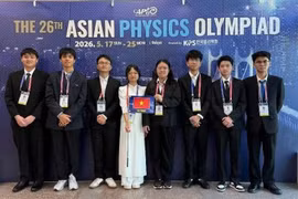 Học sinh Việt Nam đạt 6 huy chương bạc và 2 huy chương đồng tại Olympic Vật lý châu Á 2026