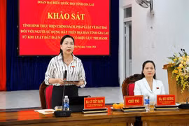 Khảo sát việc thực hiện Luật Đất đai 2024 tại phường Hội Phú và xã Mang Yang