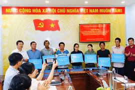 Phường Hoài Nhơn Bắc trao hơn 1 tỷ đồng hỗ trợ giải bản tàu cá đợt 1 năm 2026