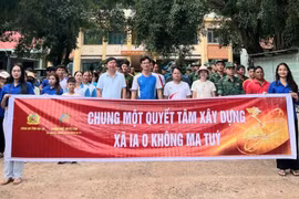 Các đồn Biên phòng hưởng ứng Tháng hành động phòng - chống ma túy năm 2026
