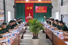 Binh chủng Công binh khảo sát, xây dựng đề án nâng cao năng lực công trình chiến đấu.