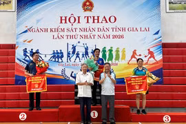 Bế mạc Hội thao ngành Kiểm sát nhân dân tỉnh Gia Lai lần thứ nhất năm 2026