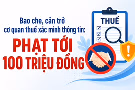 Bao che, cản trở cơ quan thuế xác minh thông tin: Phạt tới 100 triệu đồng