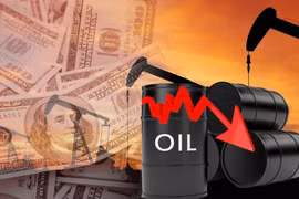 Giá dầu thế giới đảo chiều giảm gần 2% trong ngày 9-12.