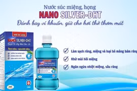 Sản phẩm nước súc miệng Nano Silver-DHT. Ảnh: Internet